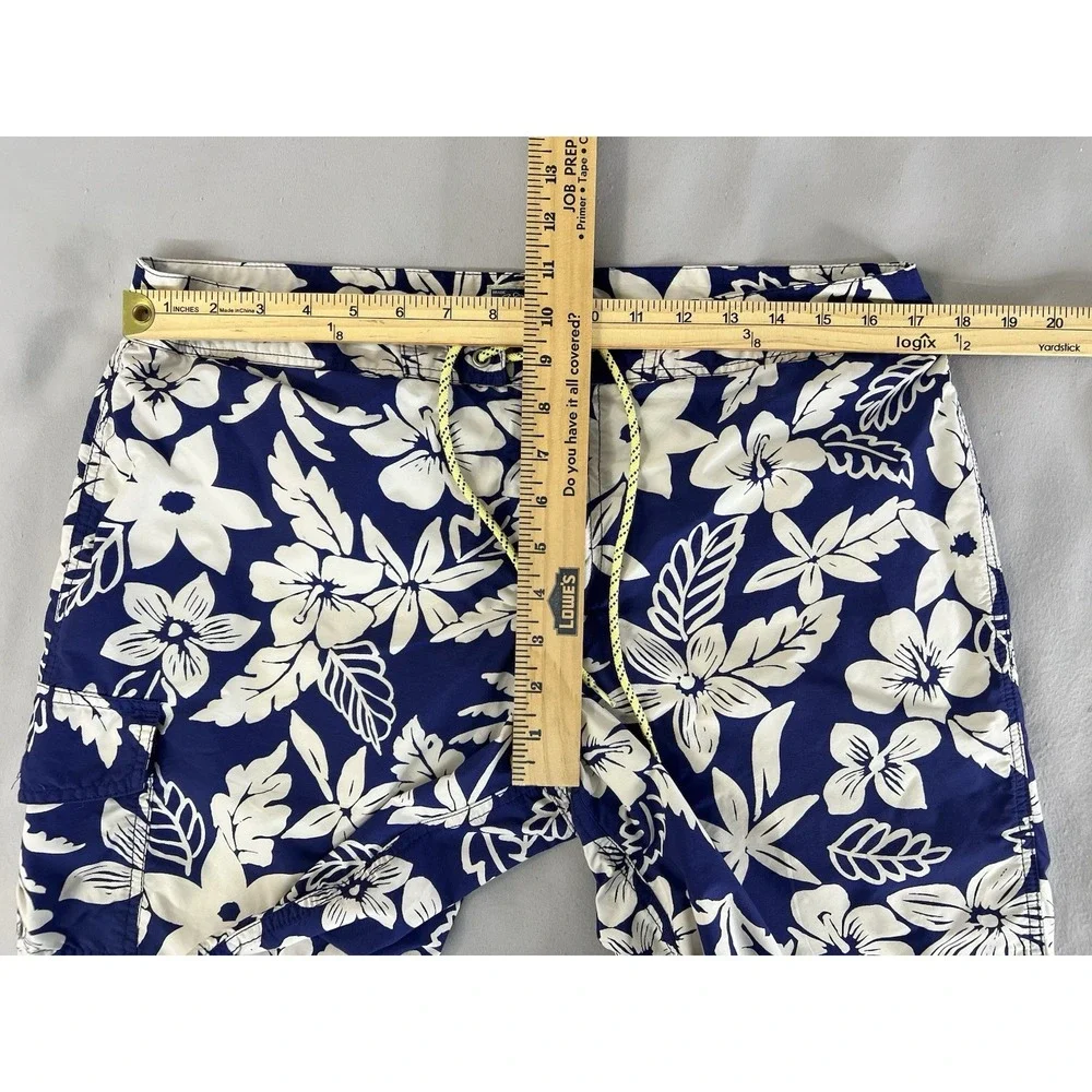 J.CREW Swim Men's Shorts Trunks Lined Beach‎ Boat Lace Up Waist Size 34
